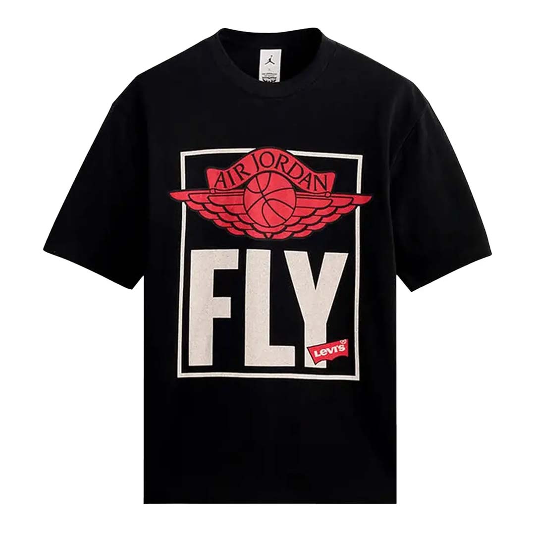 Air Jordan x Levi's Tee Black Short Sleeve