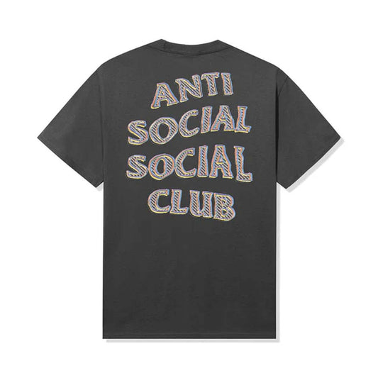 Anti Social Social Club Blurred Lines Tee Grey