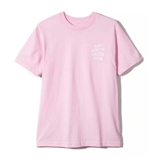 Anti Social Social Club Mind Games Tee Light Pink