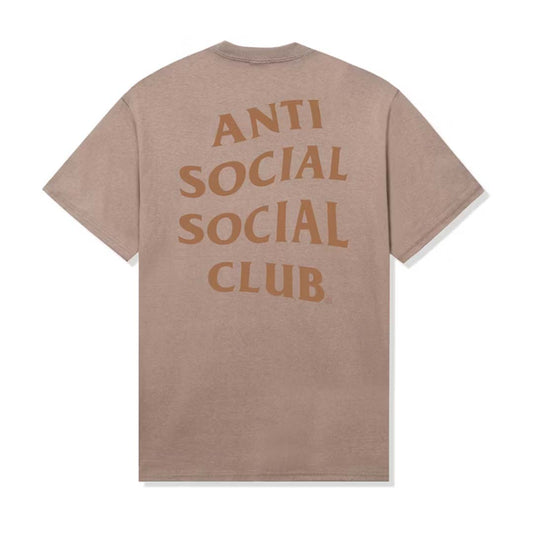 Anti Social Social Club Mind Games Tee Sand Tonal