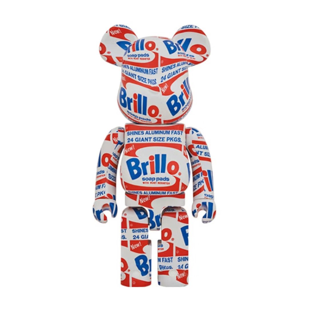 Bearbrick ANDY WARHOL "Brillo" 1000%