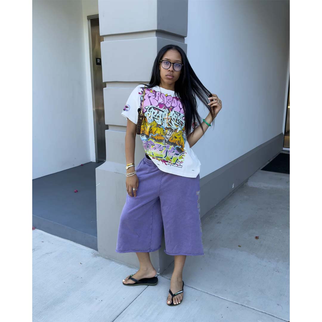 Bravest Studios White Graffiti Tee