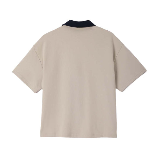 Cactus Valley Patch Polo Shirt Cream