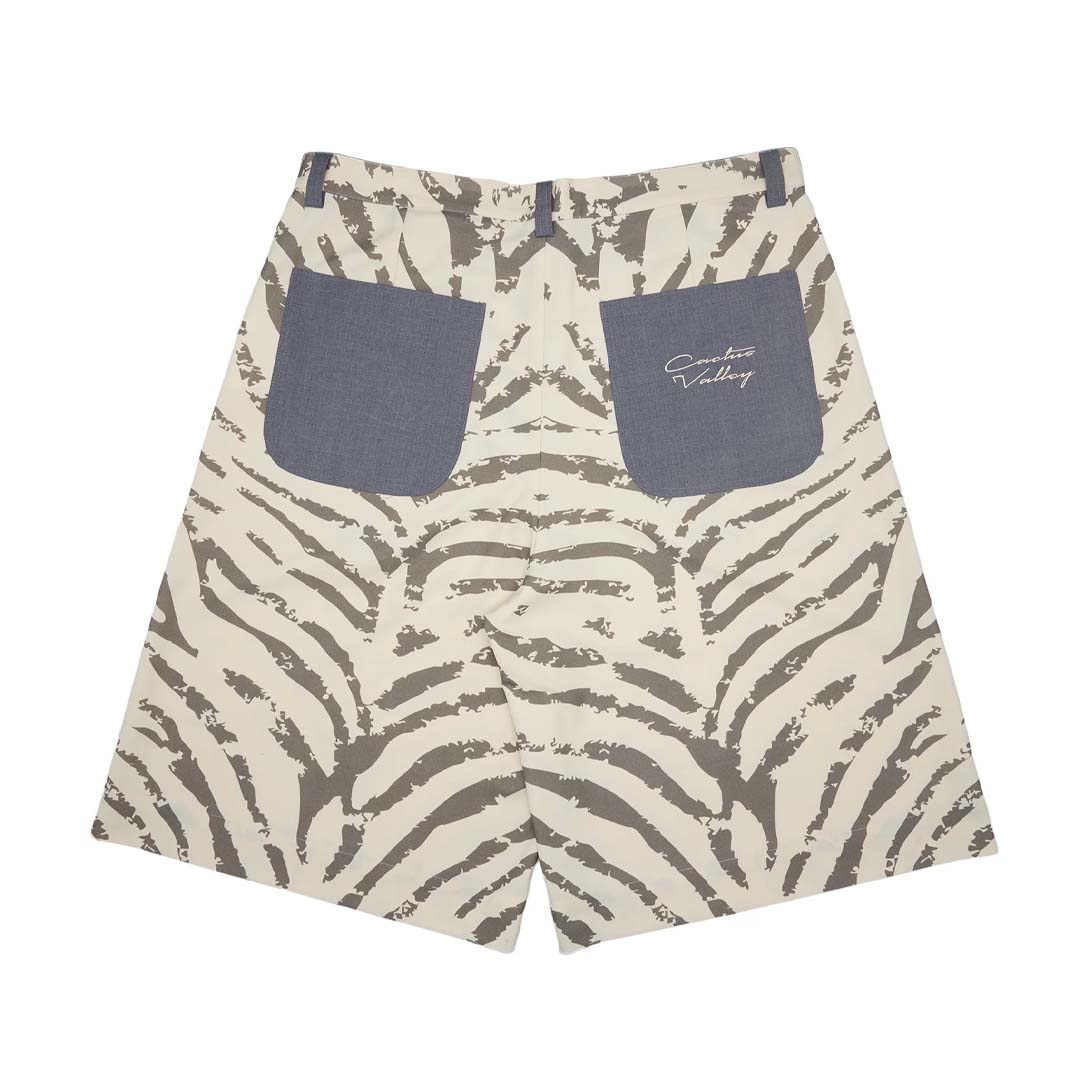 Cactus Valley Safari Zebra Shorts