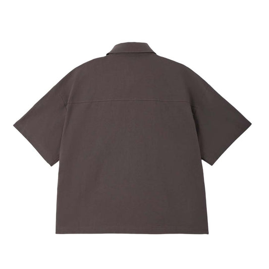 Cactus Valley Studded Grey Button Up Shirt