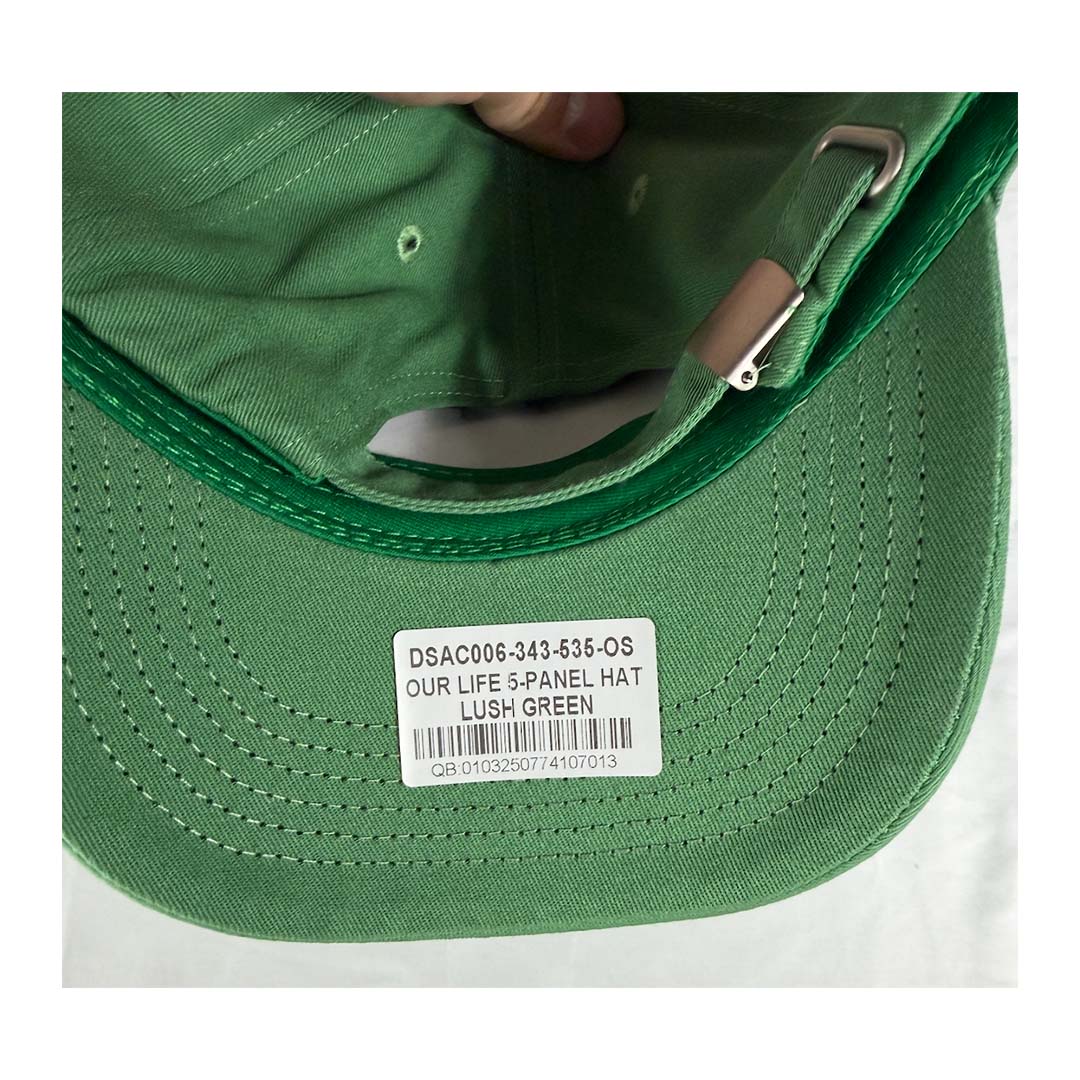Darcsport Our Life 5 Panel Hat Lush Green