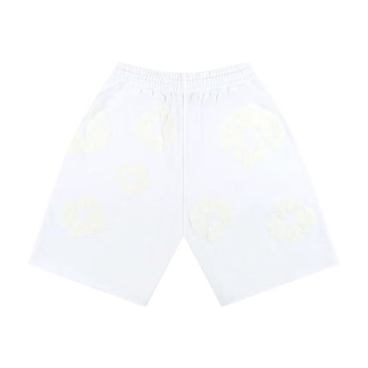 Denim Tears Mono Cotton Wreath Shorts White