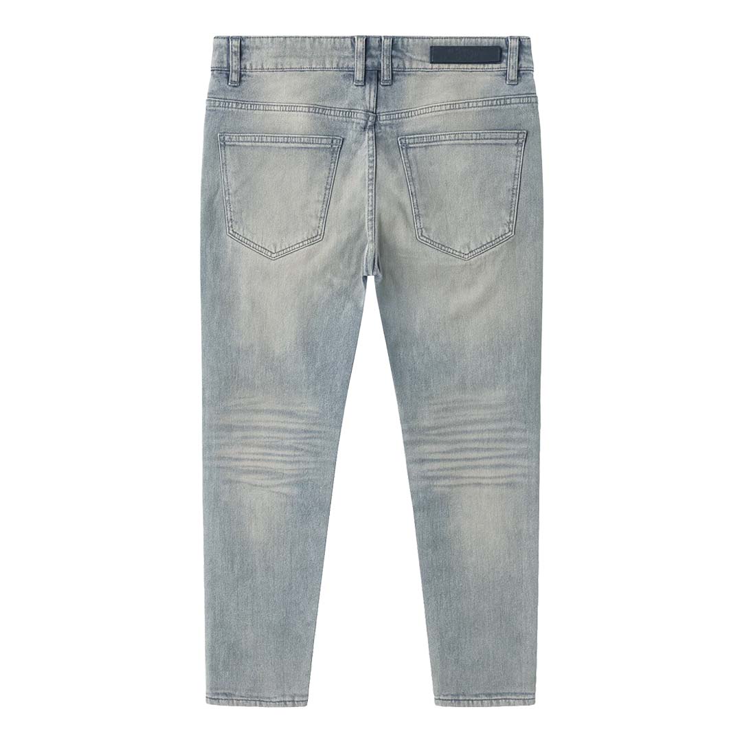 Embellish Slim Fit Jeans Sand Blue
