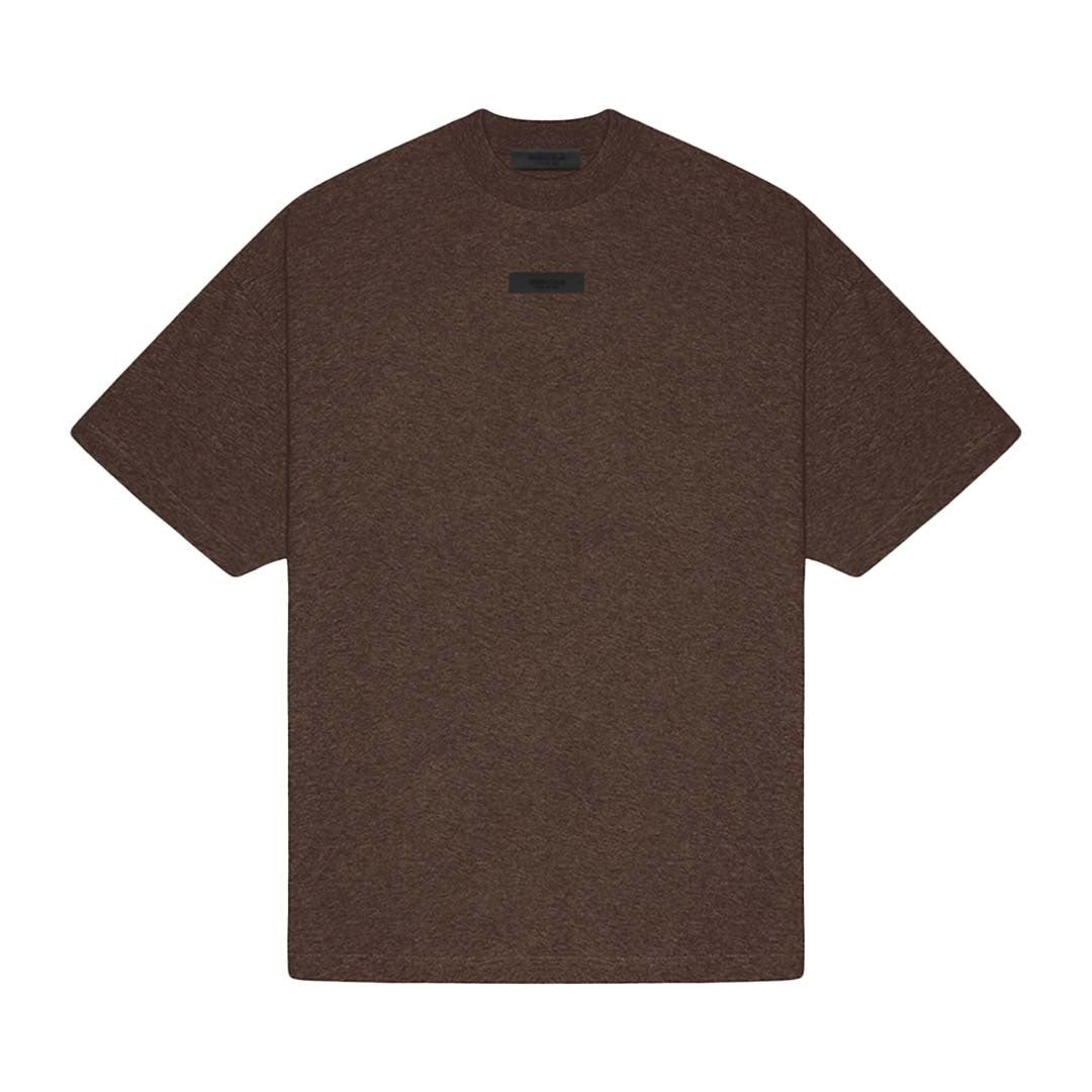 Essentials Heather Wood Crewneck Tee
