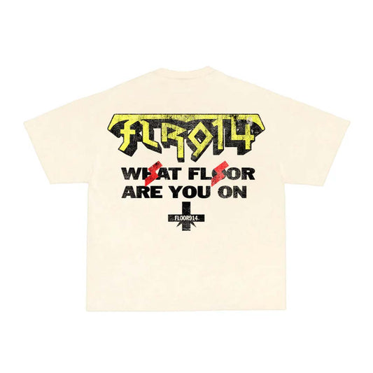 Floor 914 Aztec Cream Tee