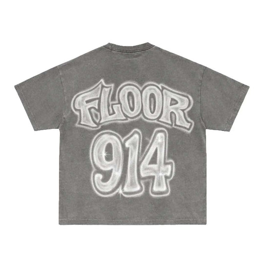 Floor 914 Grazeball Faded Grey Tee