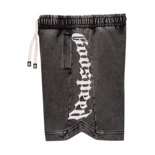 Godspeed Courtside Shorts Charcoal Grey Wash