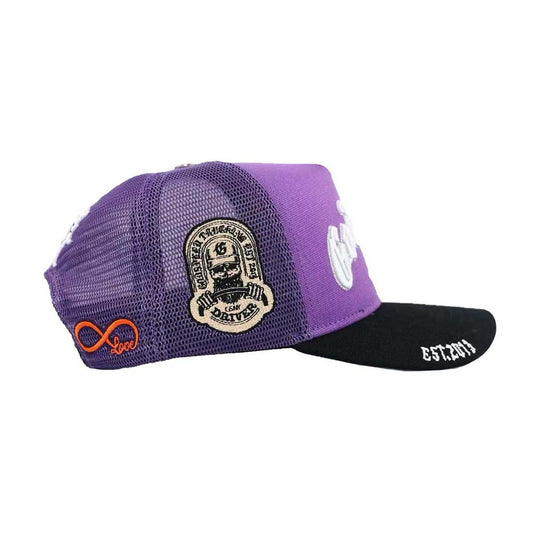 Godspeed Forever Trucker Hat Purple/Black