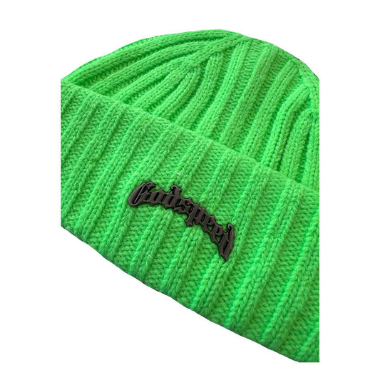 Godspeed OG Logo Emblem Beanie Neon Green