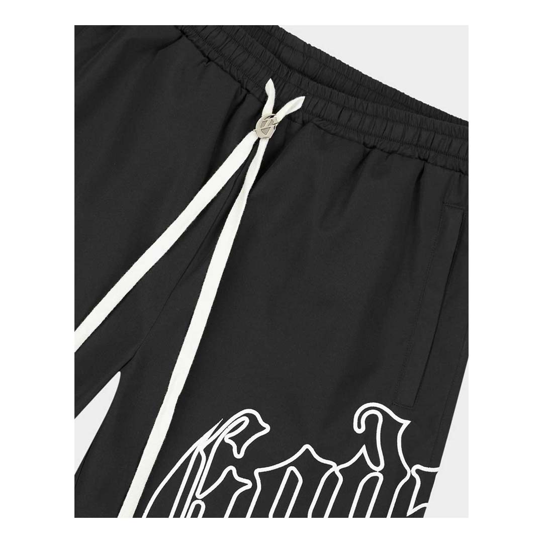 Godspeed OG Logo Nylon Shorts Black White