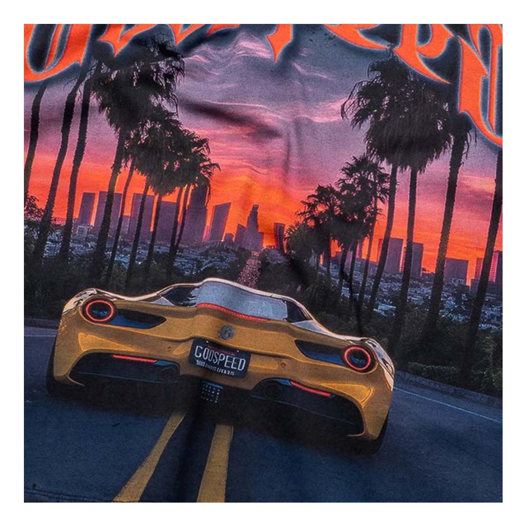 Godspeed Sunset BLVD Tee Black