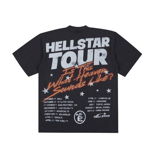 Hellstar Biker Tour Tee Grey