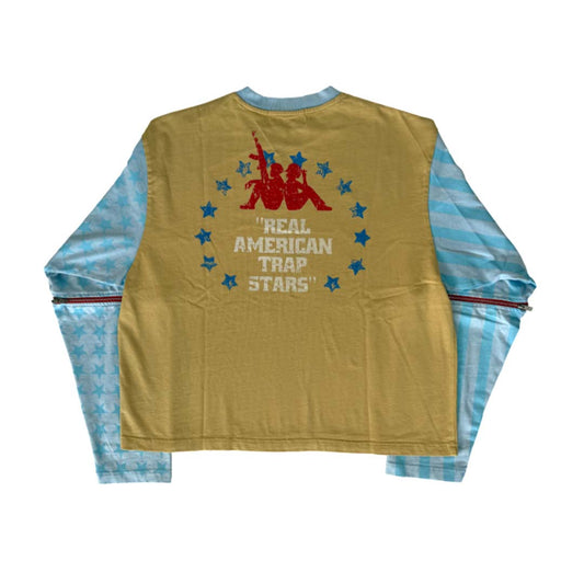 Homme Femme Trapstar Long Sleeve Yellow Tee