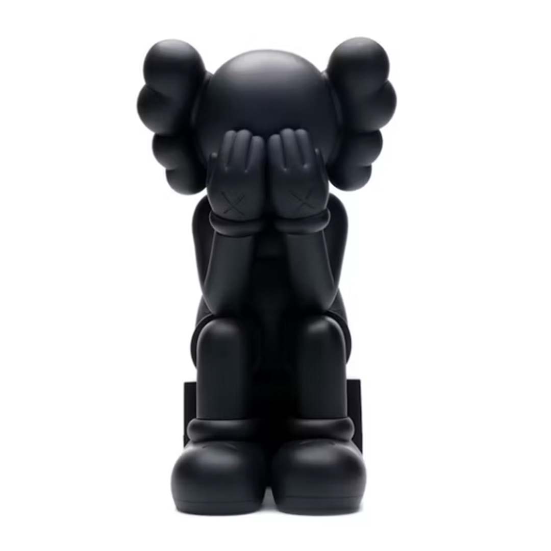 KAWS Passing Through Open Edition Vinyl Figure Black