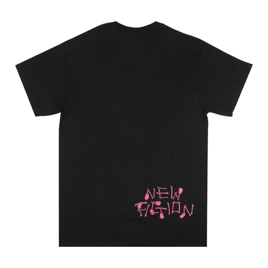 KAWS Skeleton New Fiction Tee 'Black'