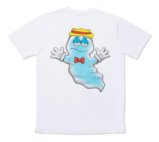 KAWS x Monsters Boo Berry Tee White
