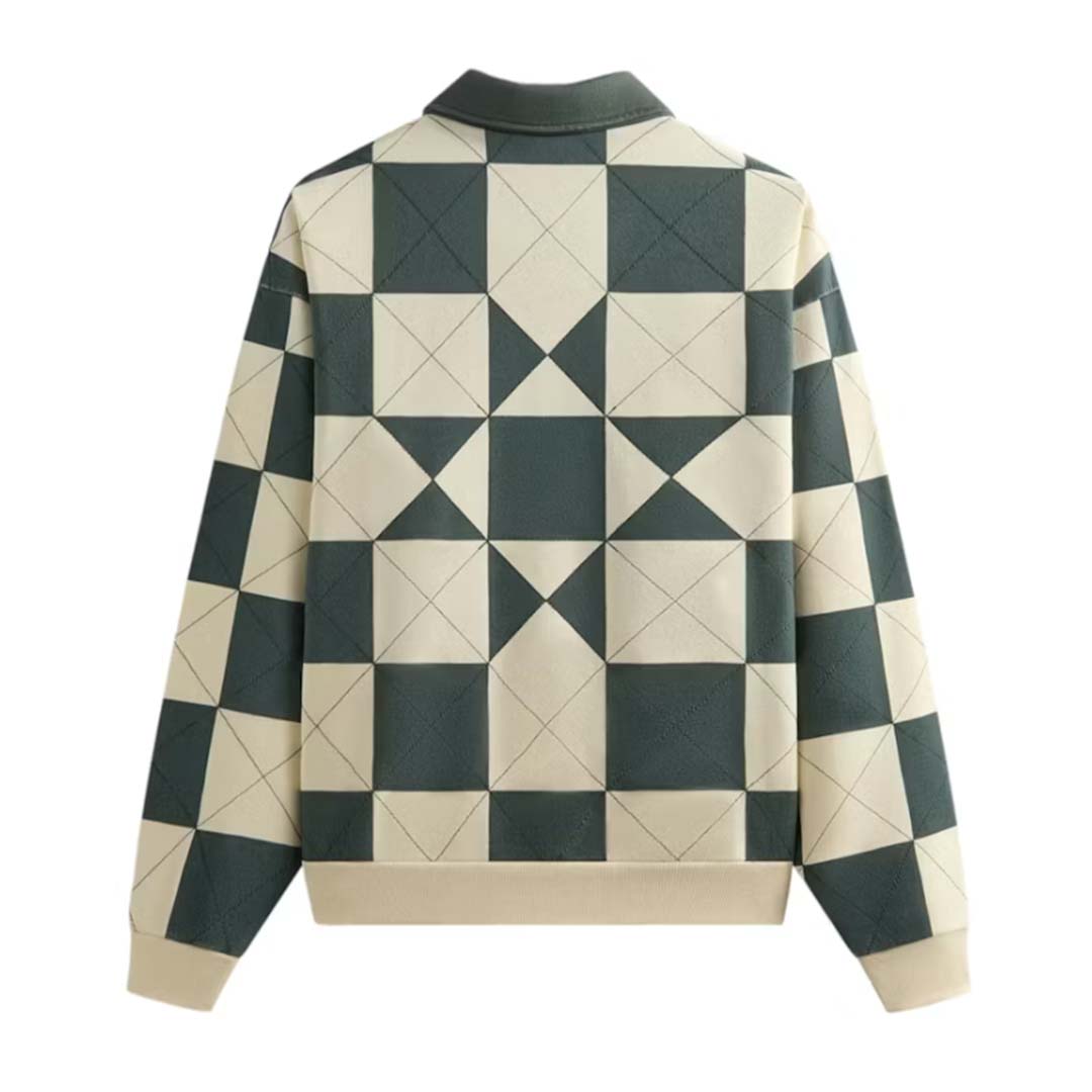 Kith Geo Quilted Nelson Rugby Sandrift
