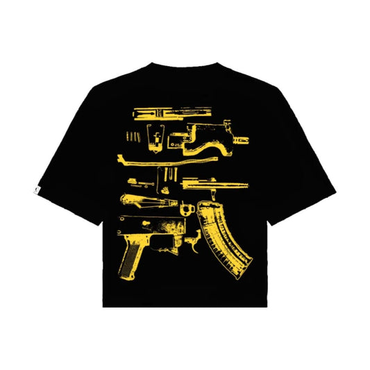 Kixkz In Draco We Trust Tee Black Yellow