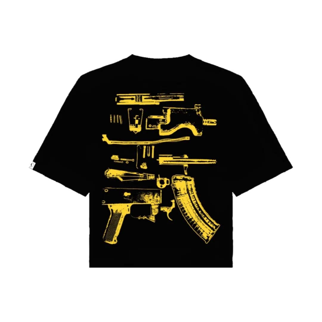 Kixkz In Draco We Trust Tee Black Yellow
