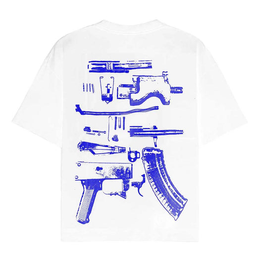 Kixkz In Draco We Trust Tee White Blue