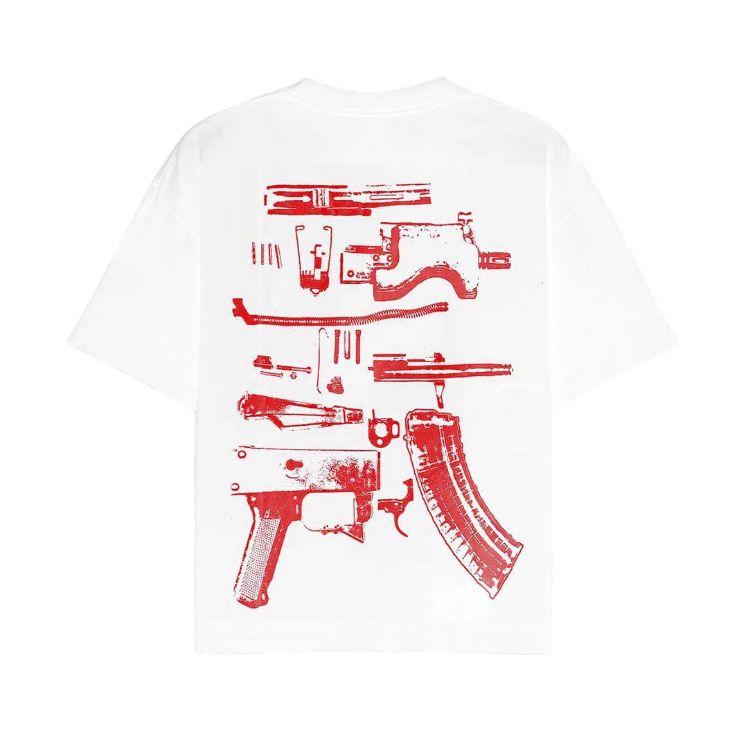 Kixkz In Draco We Trust Tee White/Red