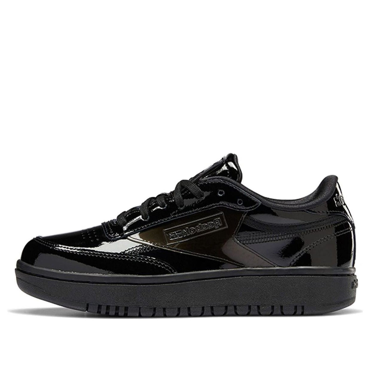 (WMNS) Reebok Cardi B x Coated Club C Double 'Triple Black' H02565