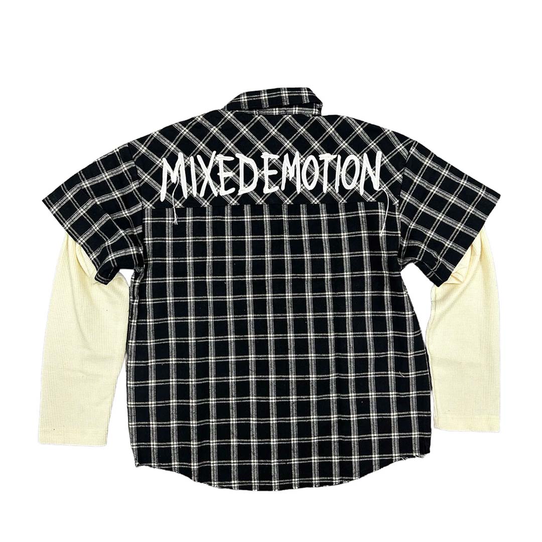 Mixed Emotions Black Dreams Flannel Shirt