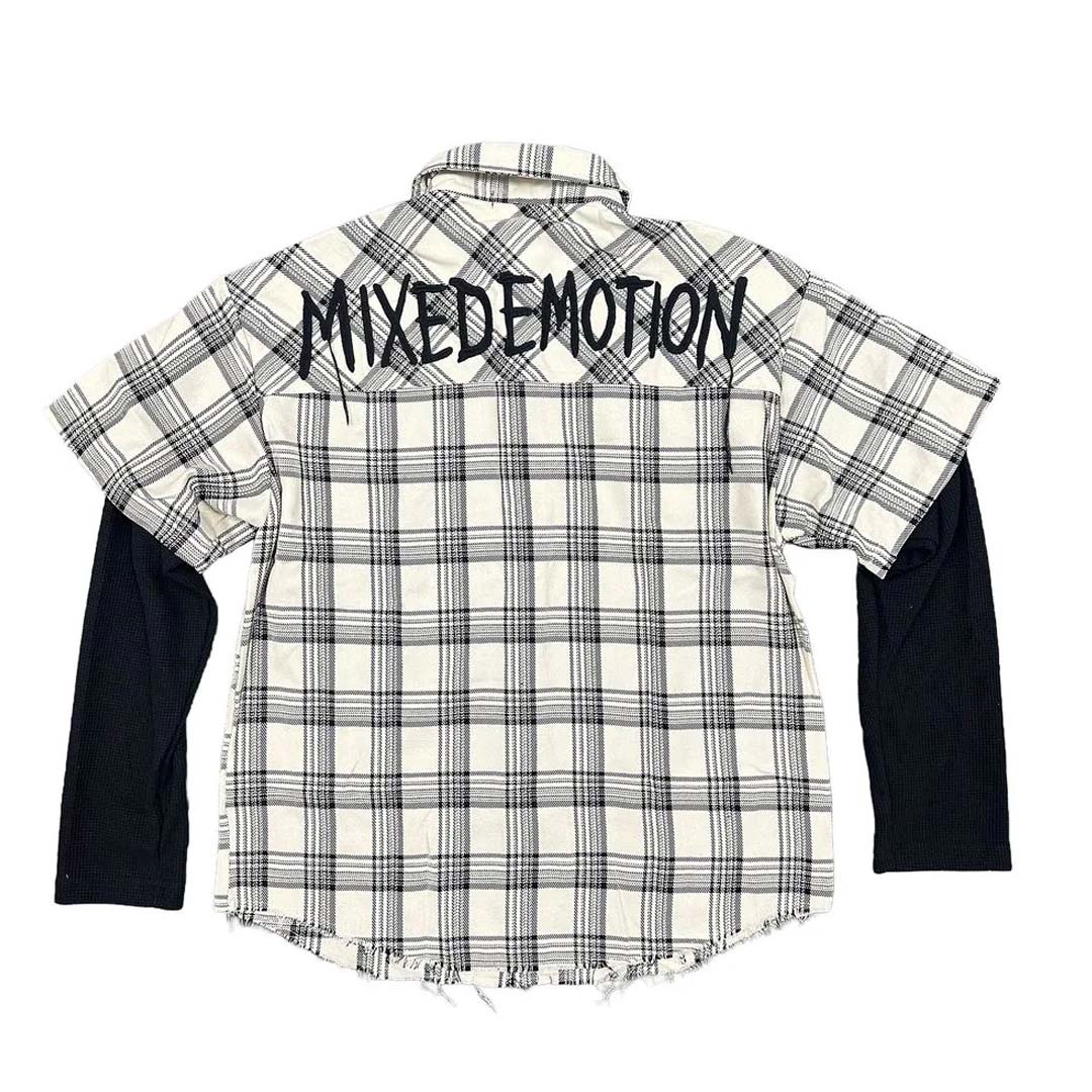 Mixed Emotions Cream Dreams Flannel Shirt