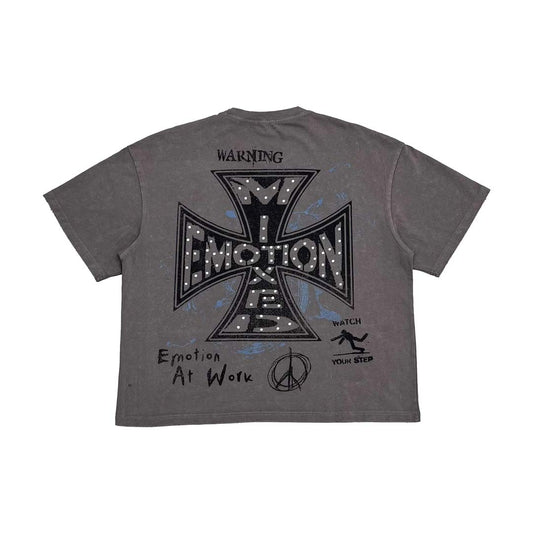 Mixed Emotions Grey Friends Tee