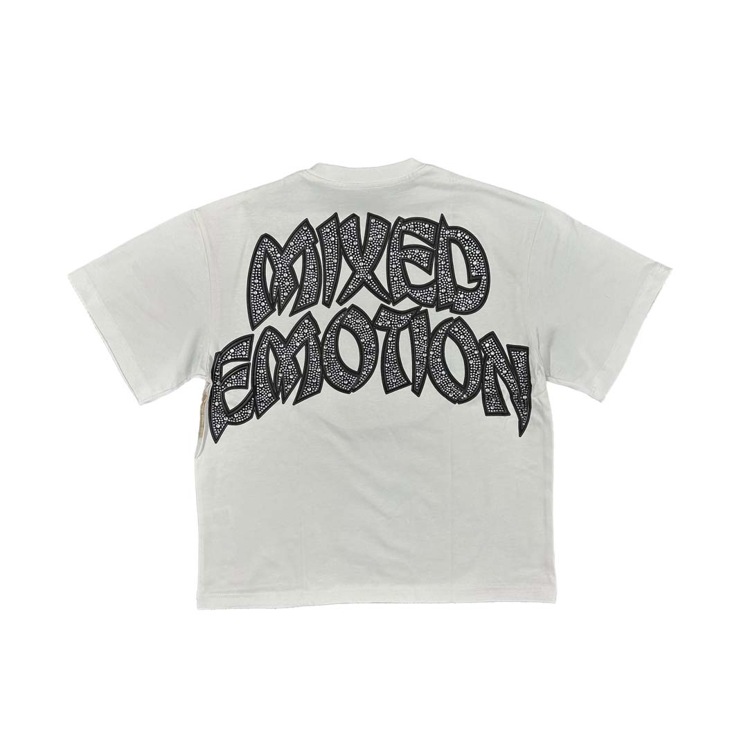 Mixed Emotions White Arch Angel Tee