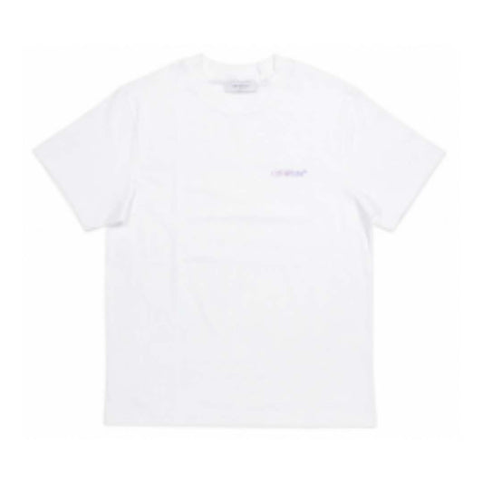 OFF-WHITE Multi Arrow White Purple Blue Tee