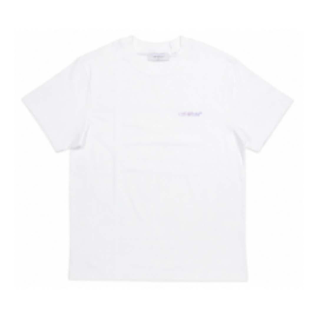 OFF-WHITE Multi Arrow White Purple Blue Tee