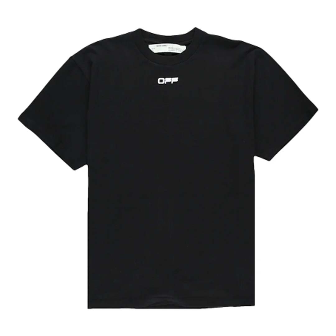 Off-White Oversized Fit Airport Tape Tee 'Black/Multicolor'