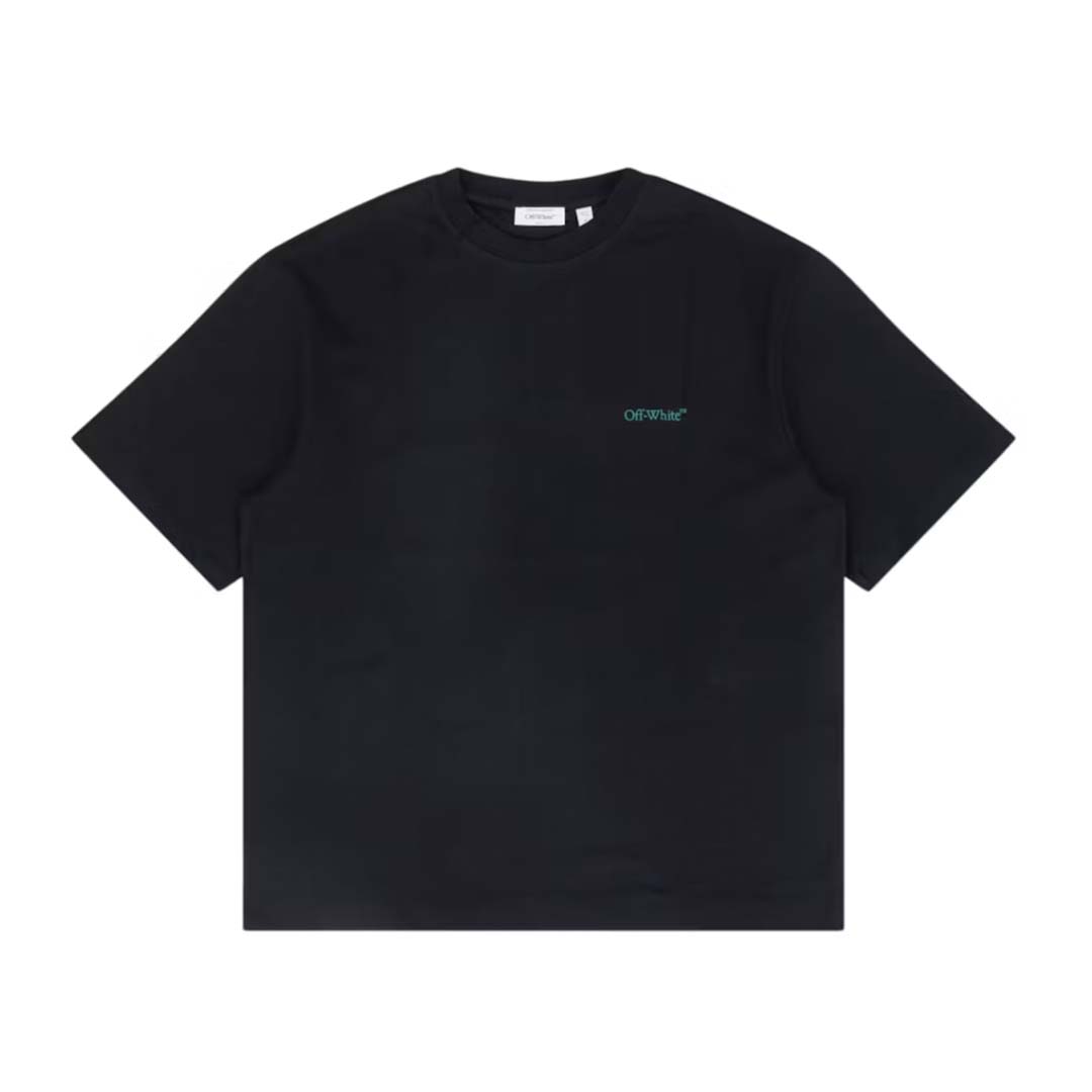 Off White Tape Arrow Black Mint Tee