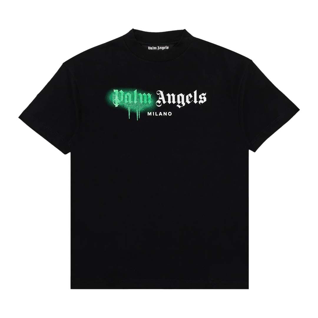 Palm Angels Milano Sprayed Tee Black