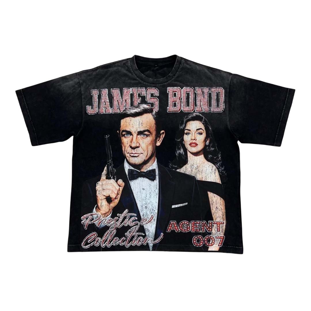 Prestige James Bond Black Tee