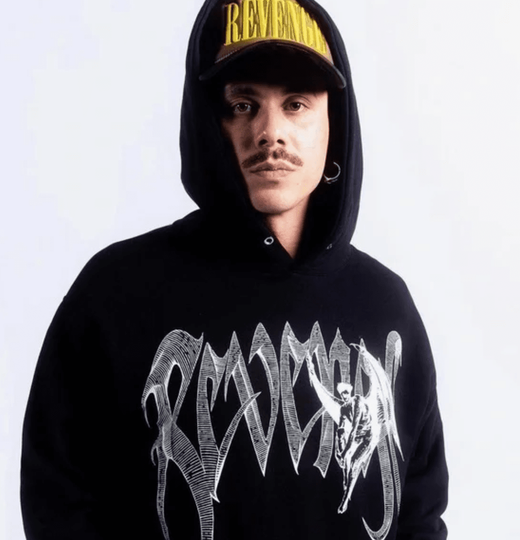 Revenge Morning Star Hoodie Black