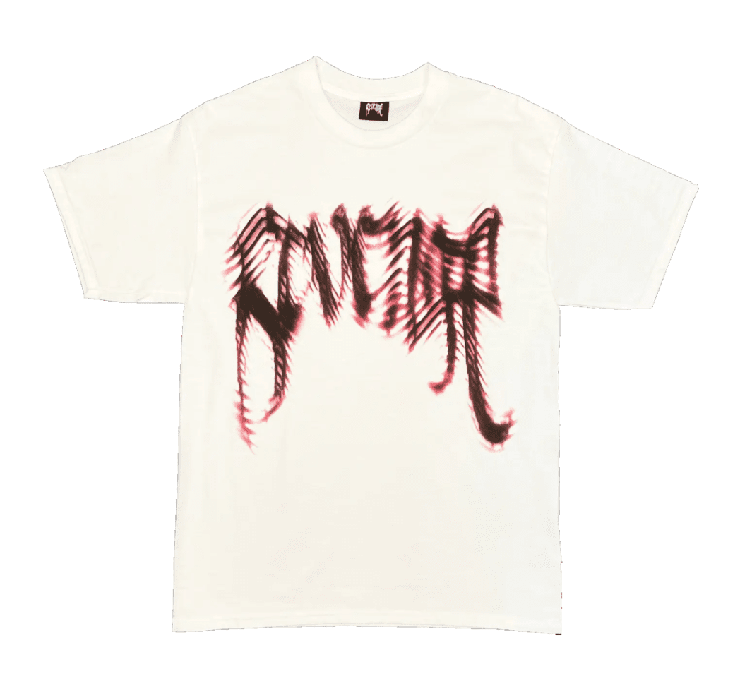 Revenge Window Tee White Red