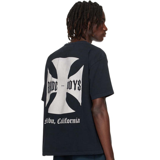 Rhude Boys West Coast Black Tee