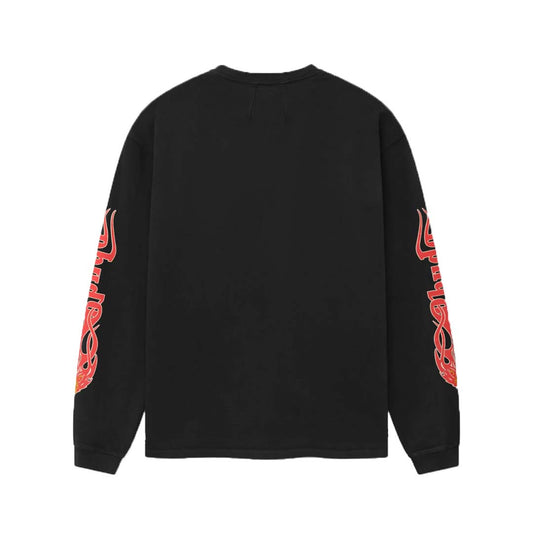 Rhude Mesa Stallion Long Sleeve Tee Black