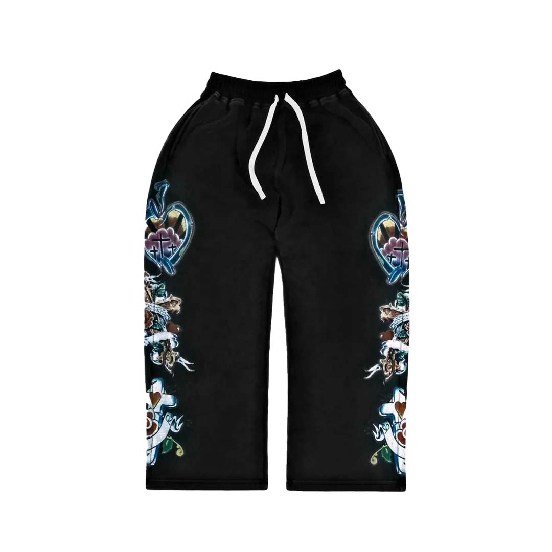 Righteous Risen King Sweatpants Black