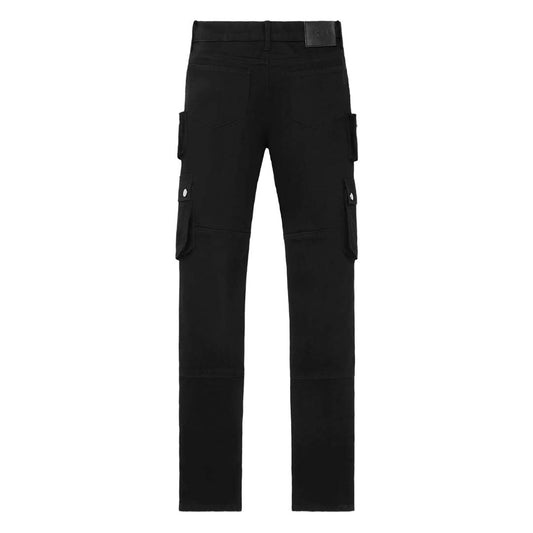 RtA Slate Cargo Skinny Jeans Black