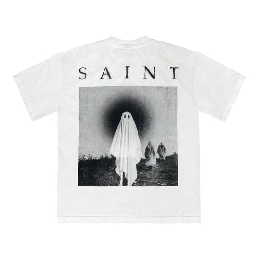 Saint Michael x NAV OMW2 Rexdale White Tee