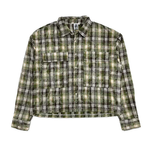 Saint Vanity Green Brown Flannel