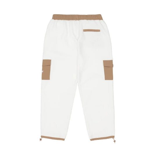 Sinclair Cargo Pocket Fleece Sweatpants Cream